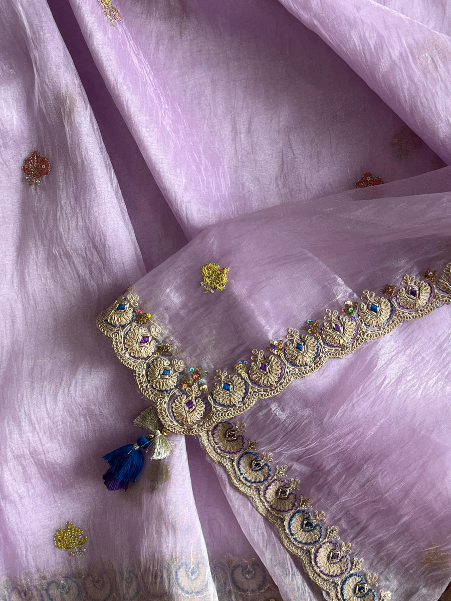 Pure Organza Tissue Saree