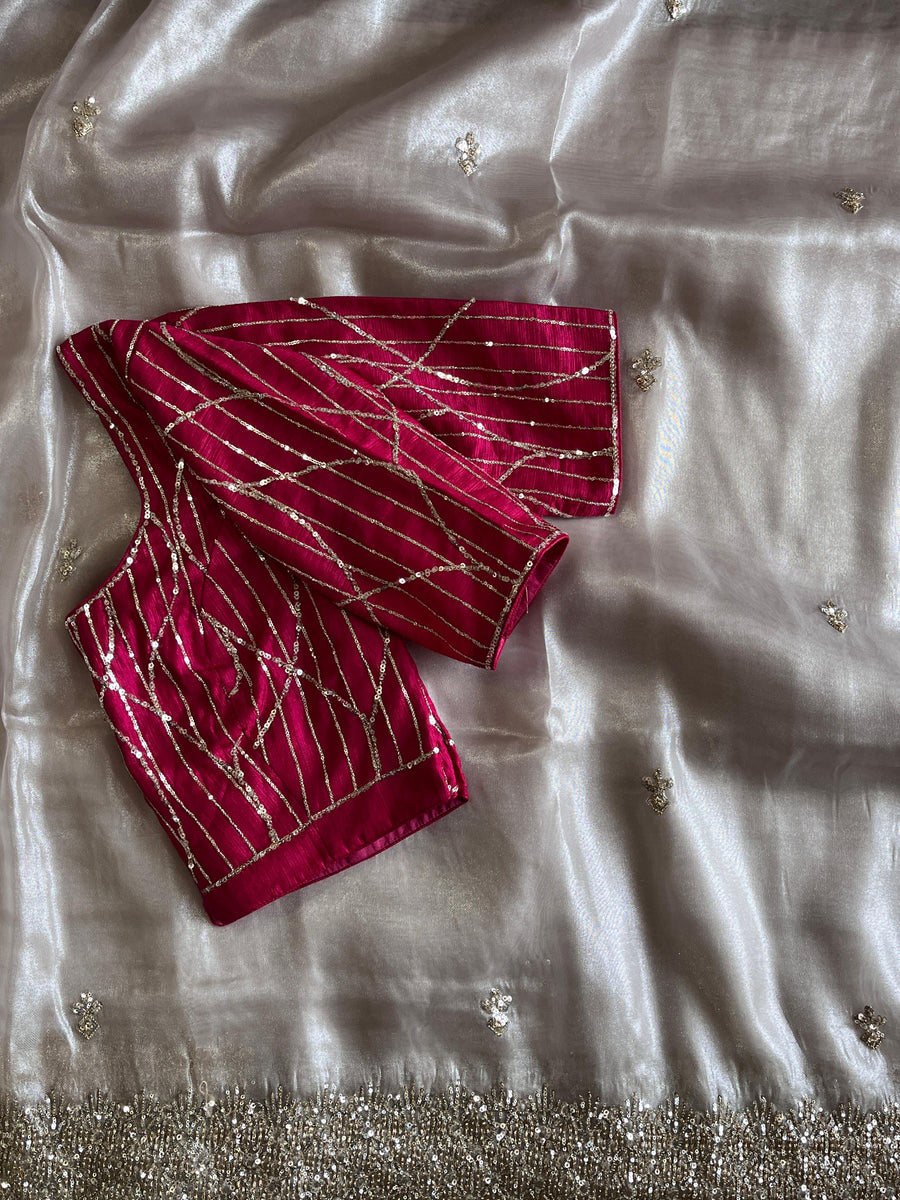 Pure Tissue saree