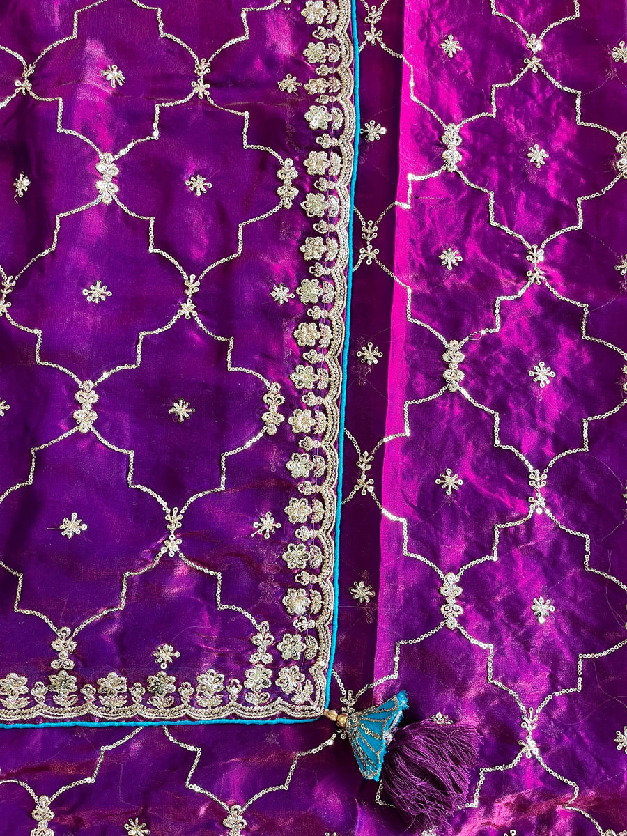 premium space silk saree