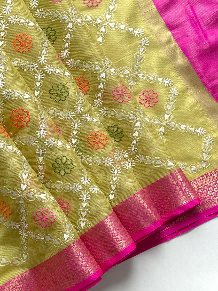 pure tissue Kota sarees