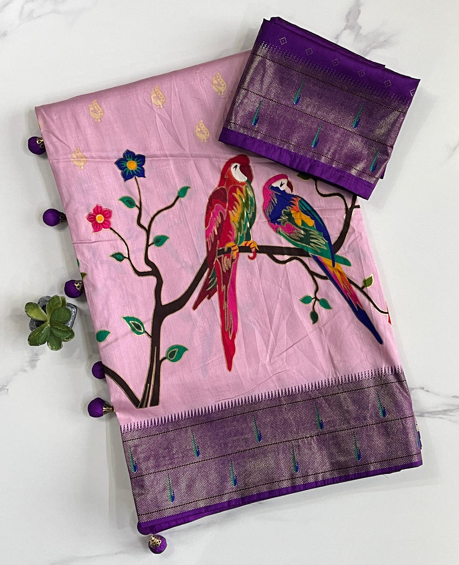 Munga silk saree