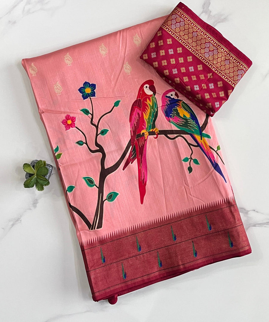 Munga silk saree
