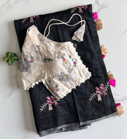 premium Chanderi saree