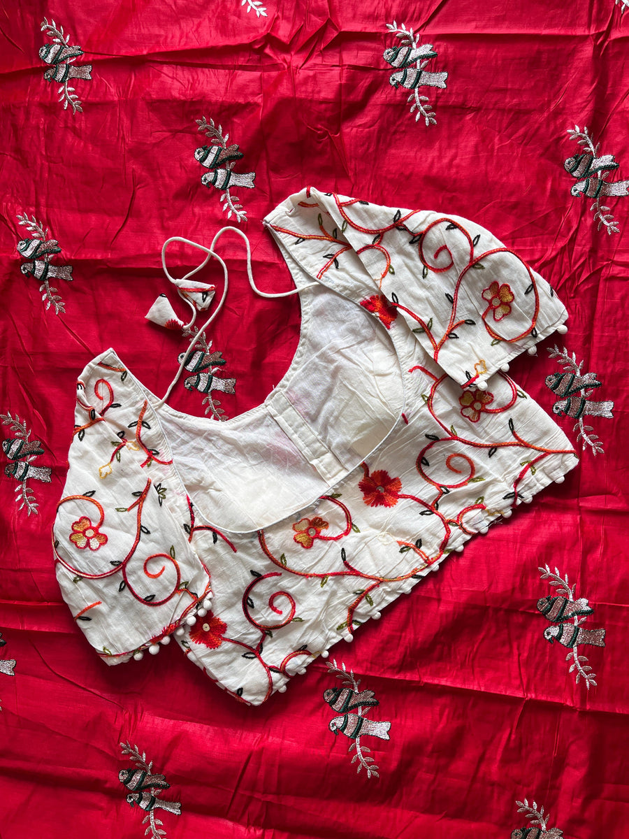 premium Chanderi saree
