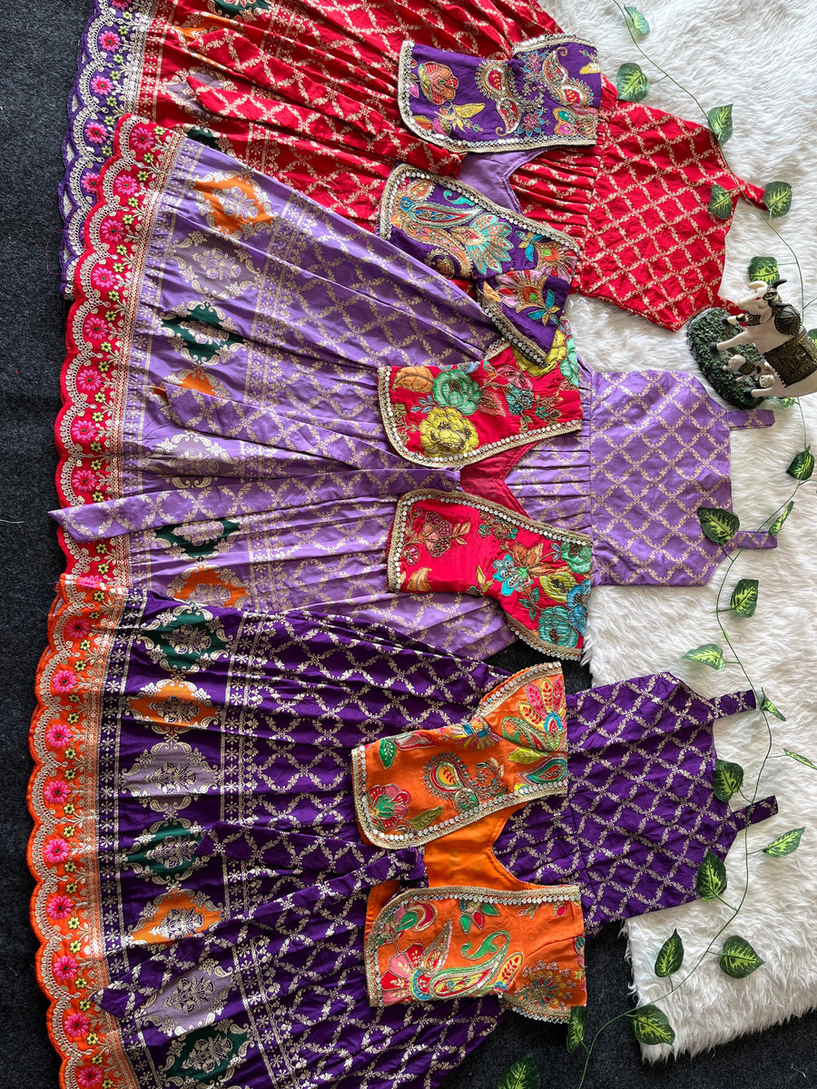 Kids gown with coat❤️