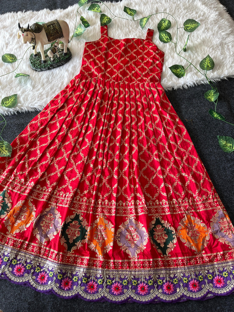 Kids gown with coat❤️