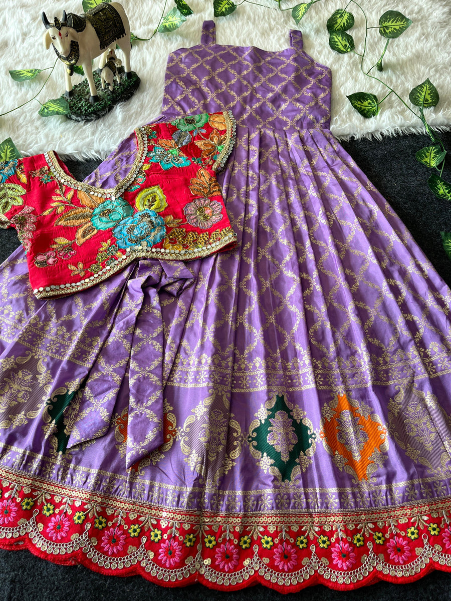 Kids gown with coat❤️