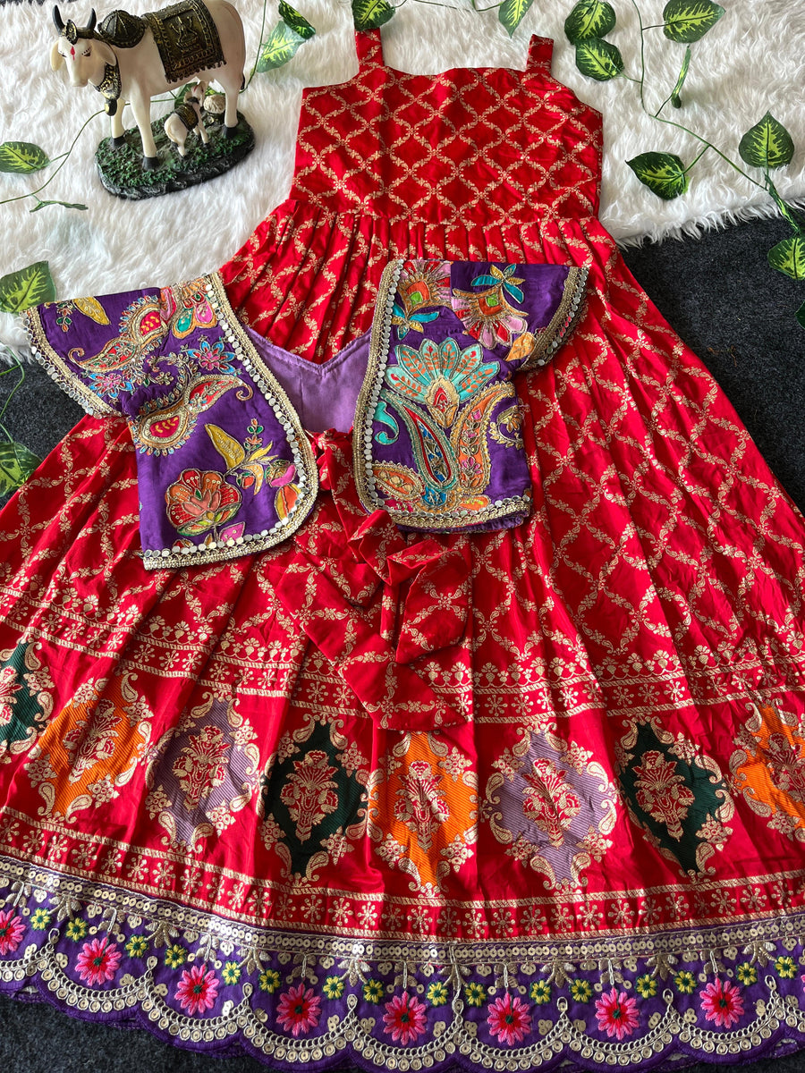 Kids gown with coat❤️