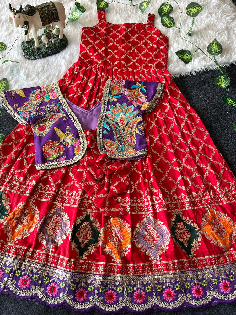 Kids gown with coat❤️