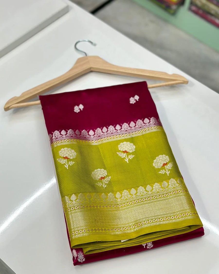 Banarasi handloom silk saree