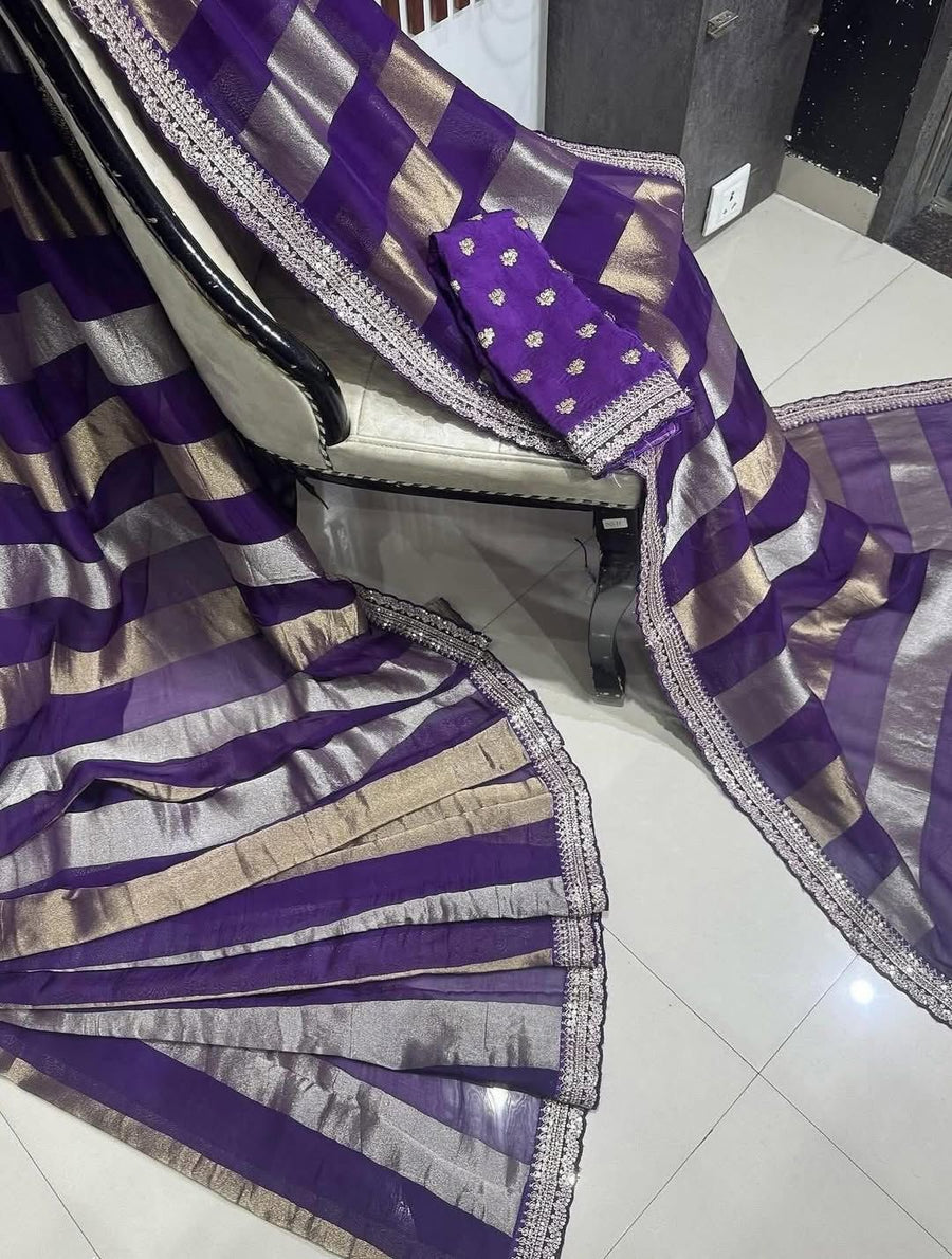 Georgette tissue silk