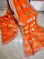 Georgette tissue silk