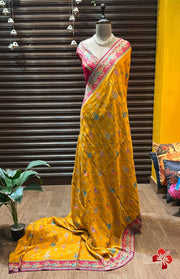 Kashmiri Resham Weave Sarees