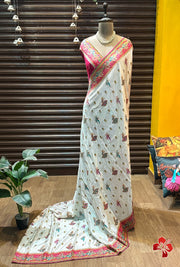 Kashmiri Resham Weave Sarees