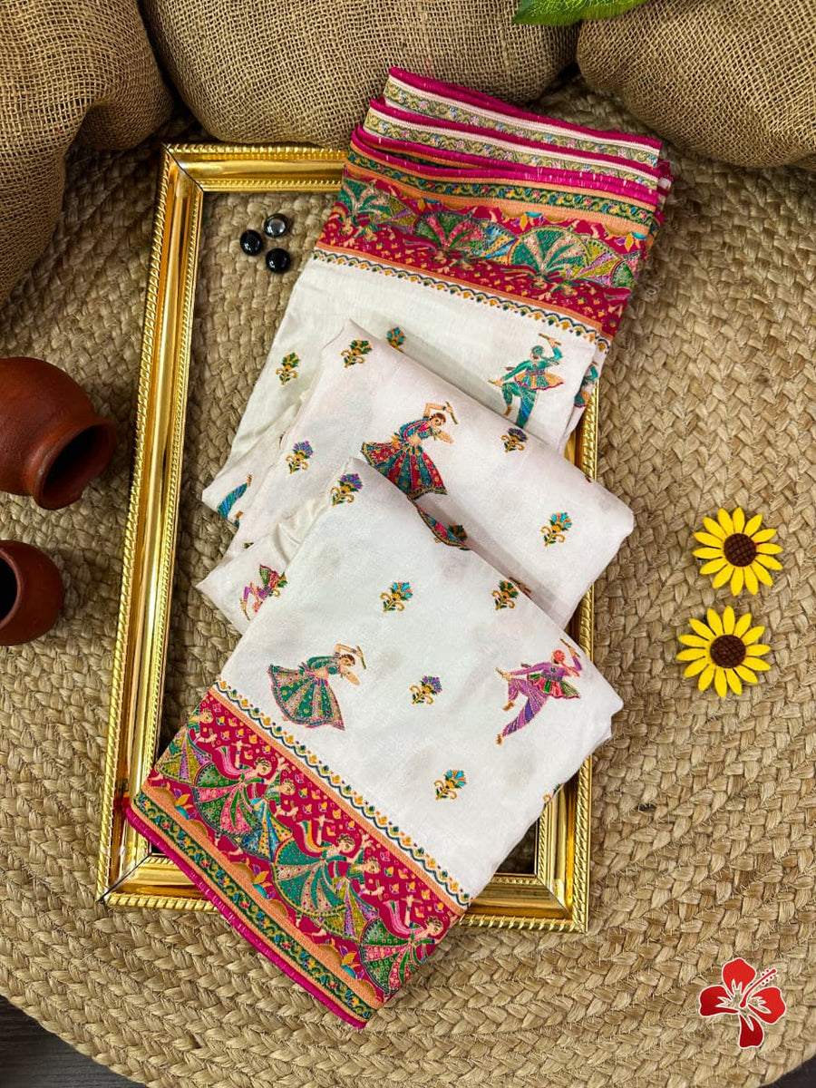 Kashmiri Resham Weave Sarees