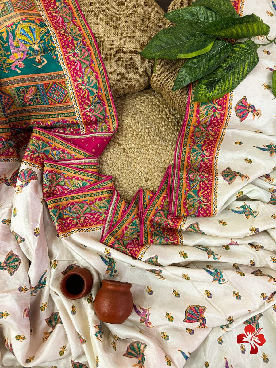 Kashmiri Resham Weave Sarees