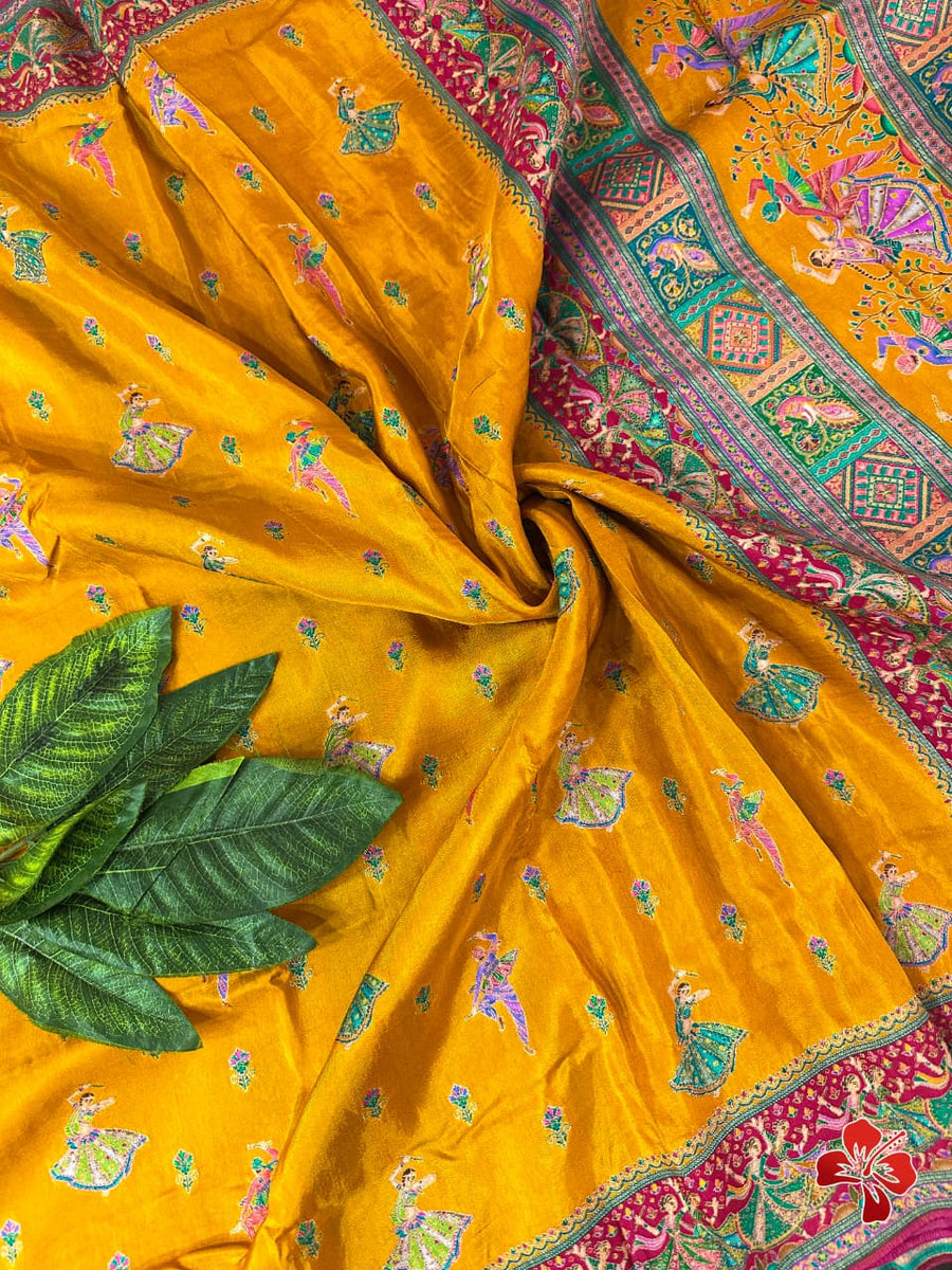 Kashmiri Resham Weave Sarees