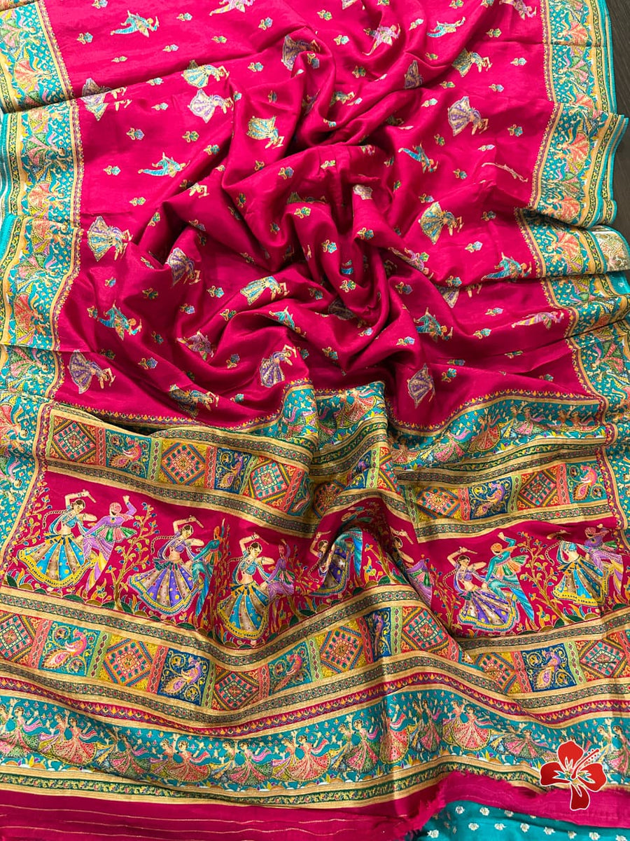 Kashmiri Resham Weave Sarees