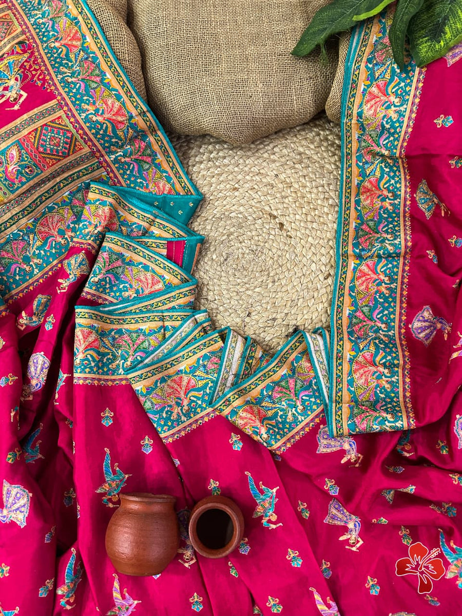 Kashmiri Resham Weave Sarees