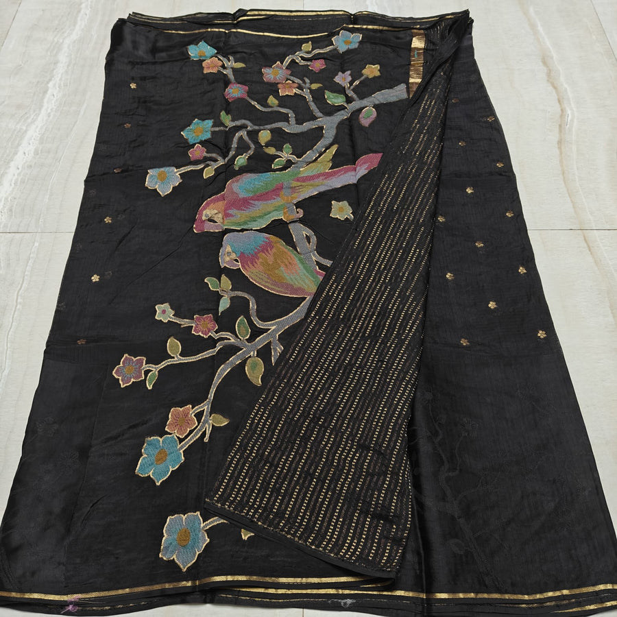 Manipuri Pure Silk Kota Weaving