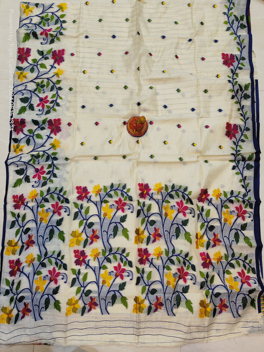 Mina Dhakai silk