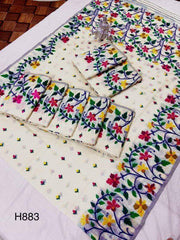 Mina Dhakai silk