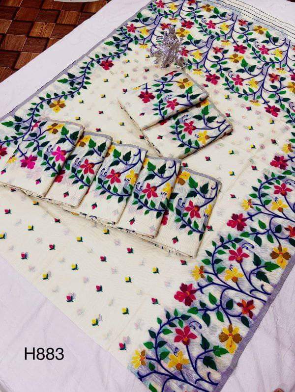 Mina Dhakai silk
