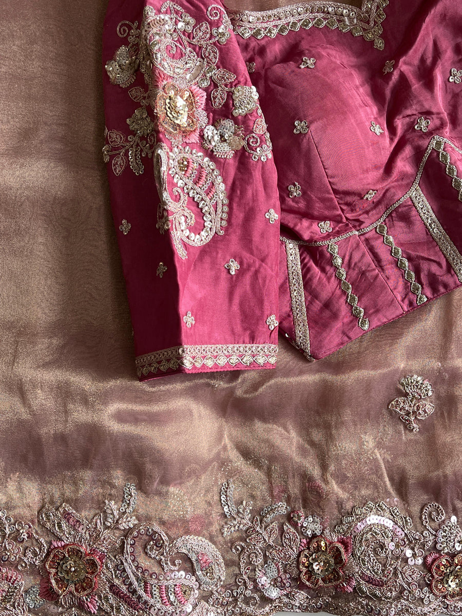 Premium Banarasi Tissue saree