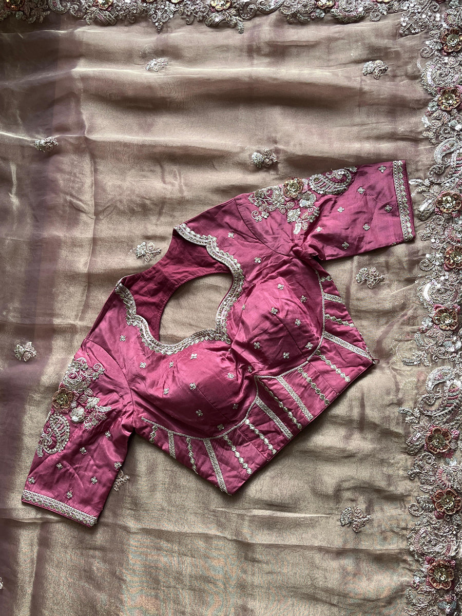 Premium Banarasi Tissue saree