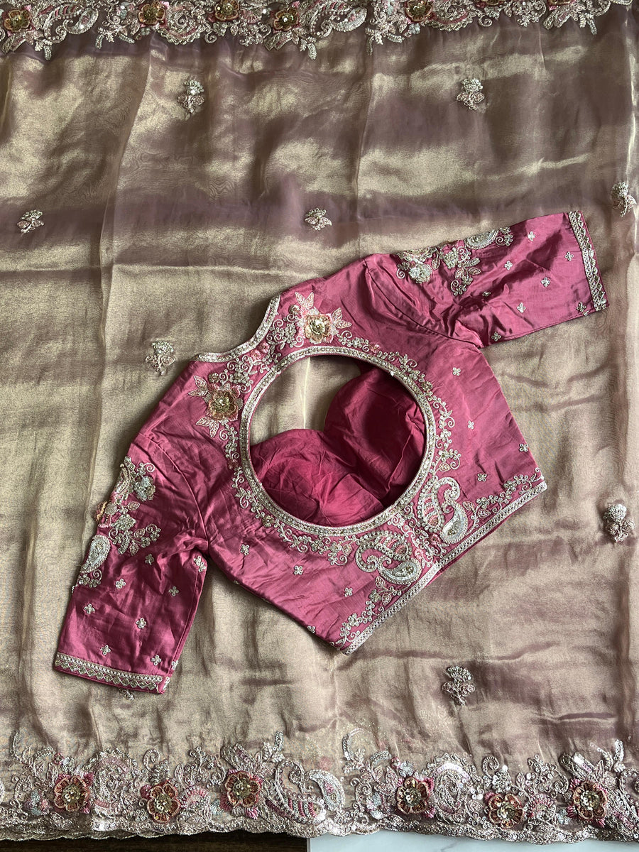 Premium Banarasi Tissue saree