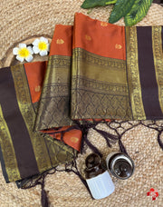 semi kanjivaram saree