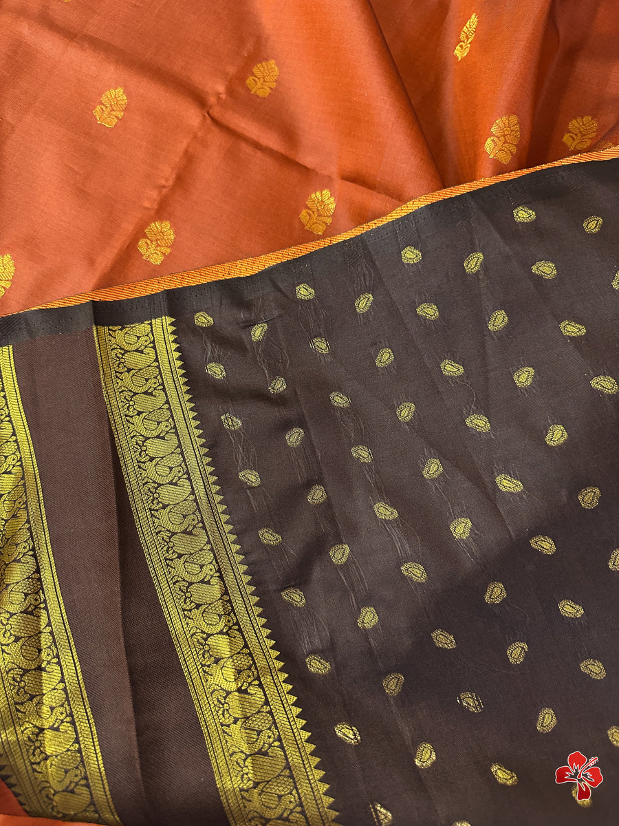 semi kanjivaram saree