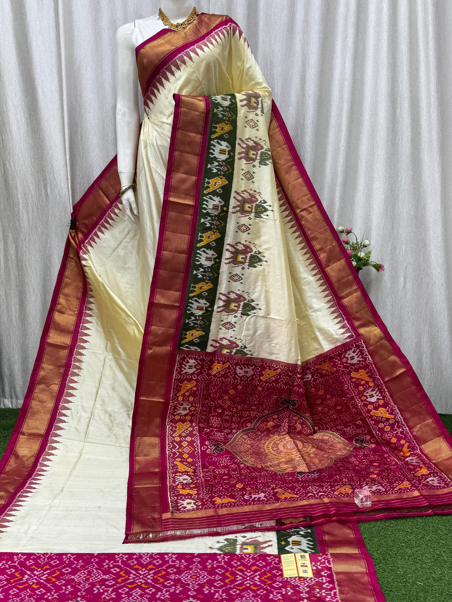 Pochampally Ikkat silk sarees