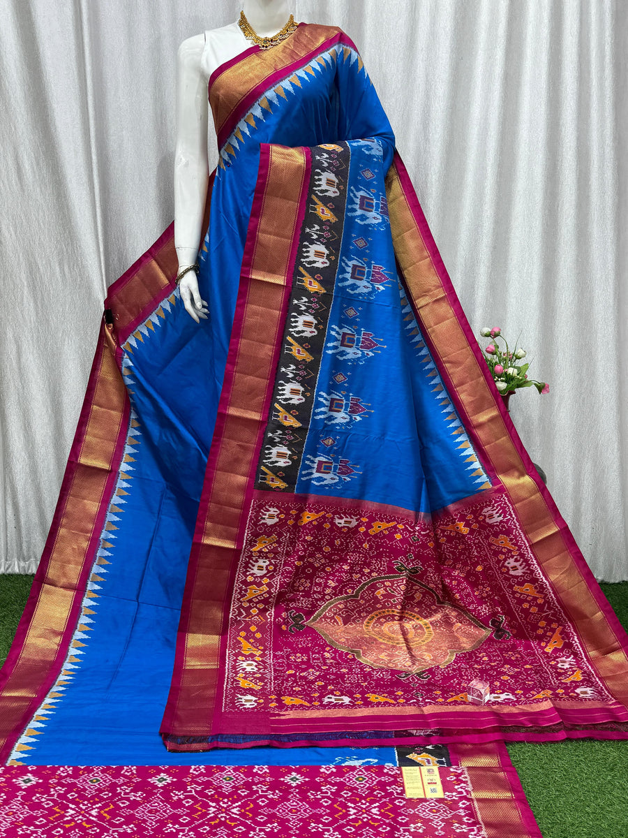 Pochampally Ikkat silk sarees