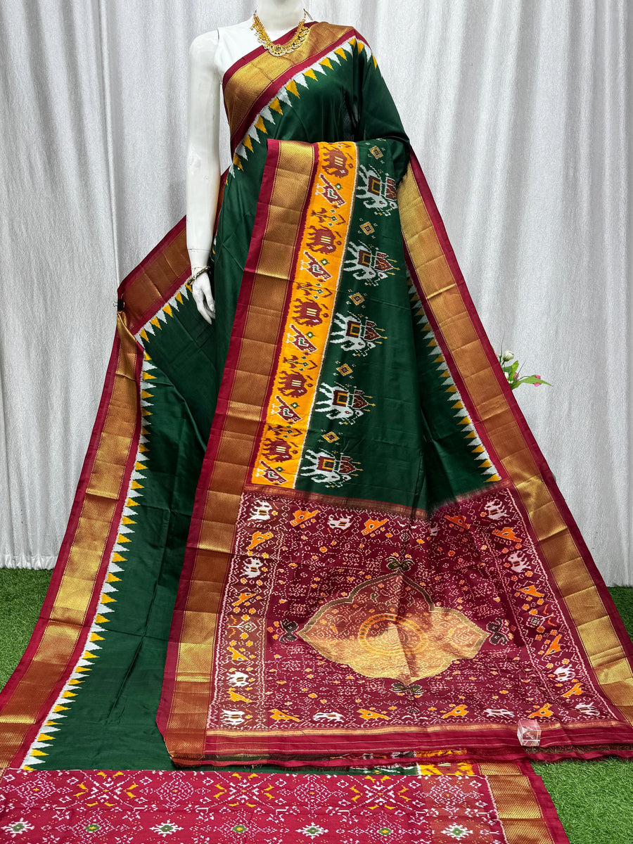 Pochampally Ikkat silk sarees