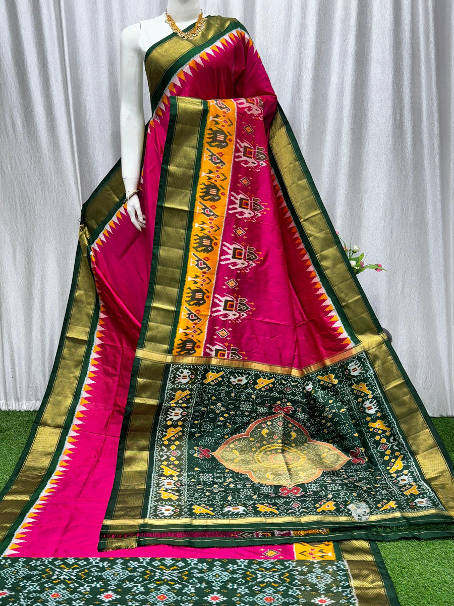 Pochampally Ikkat silk sarees