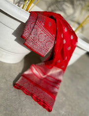 Banarsi semi-Katan silk saree