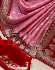 Banarsi semi-Katan silk saree