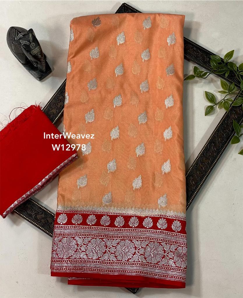 Banarsi semi-Katan silk saree