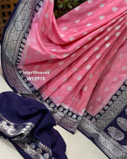 Banarsi semi-Katan silk saree