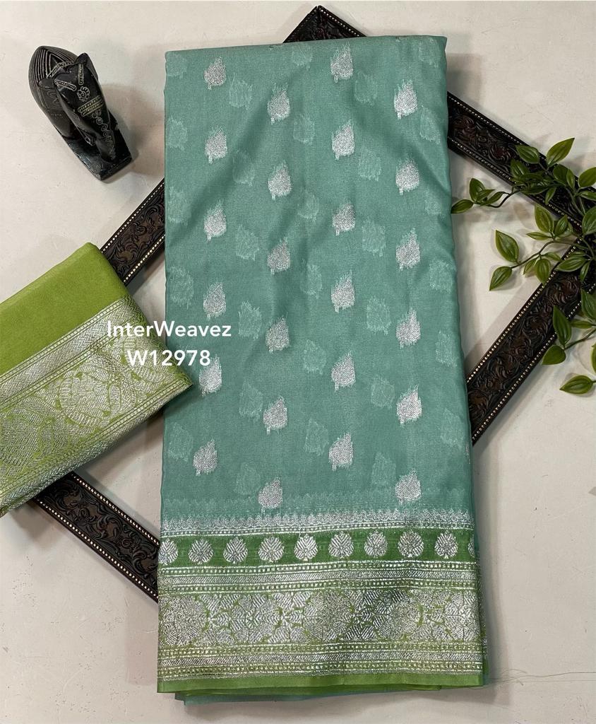 Banarsi semi-Katan silk saree