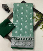 Banarsi semi-Katan silk saree