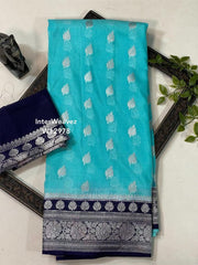 Banarsi semi-Katan silk saree