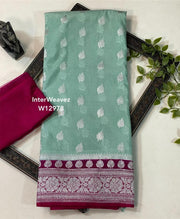 Banarsi semi-Katan silk saree