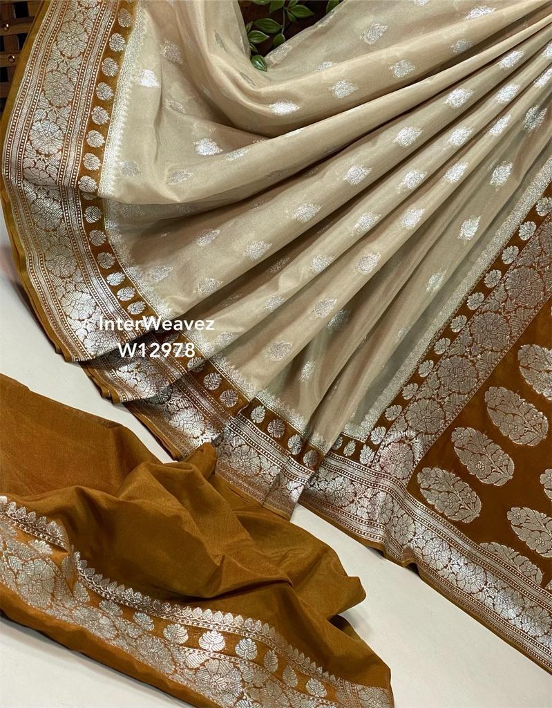 Banarsi semi-Katan silk saree