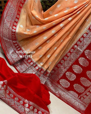 Banarsi semi-Katan silk saree