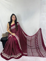 Ajrakh screen printing