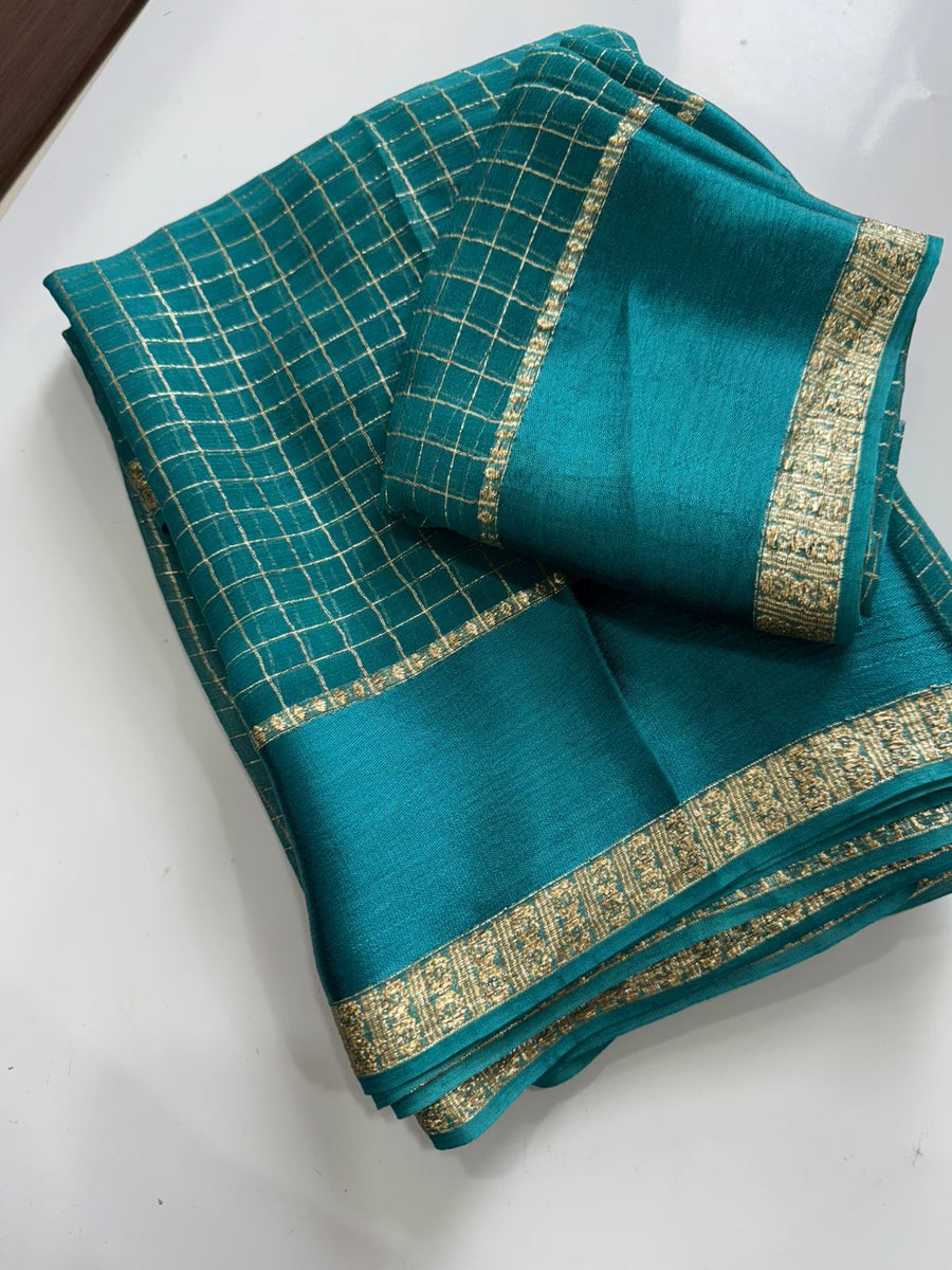 viscose georgette saree