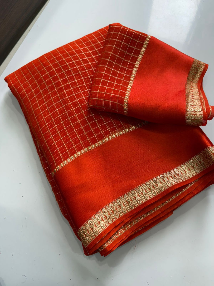 viscose georgette saree