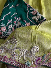 Premium Banarasi saree